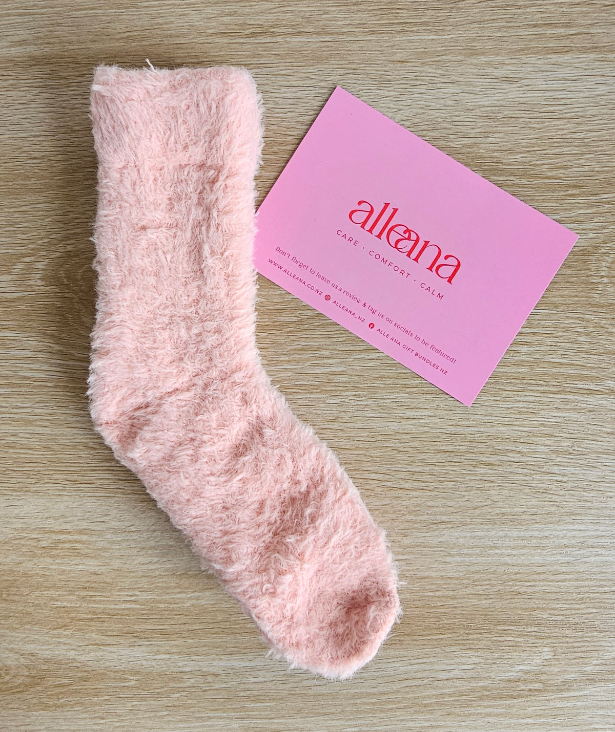 Fluffy comfort socks for labour and hospital stay