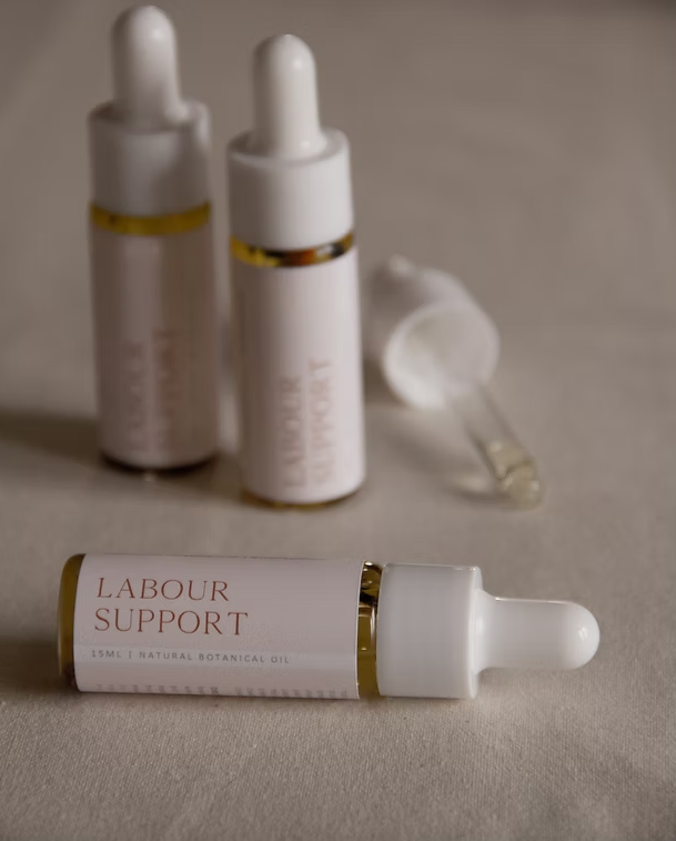Labour support botanical massage oil 15ml