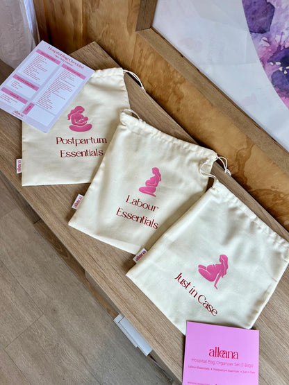 Hospital Bag Organiser Set