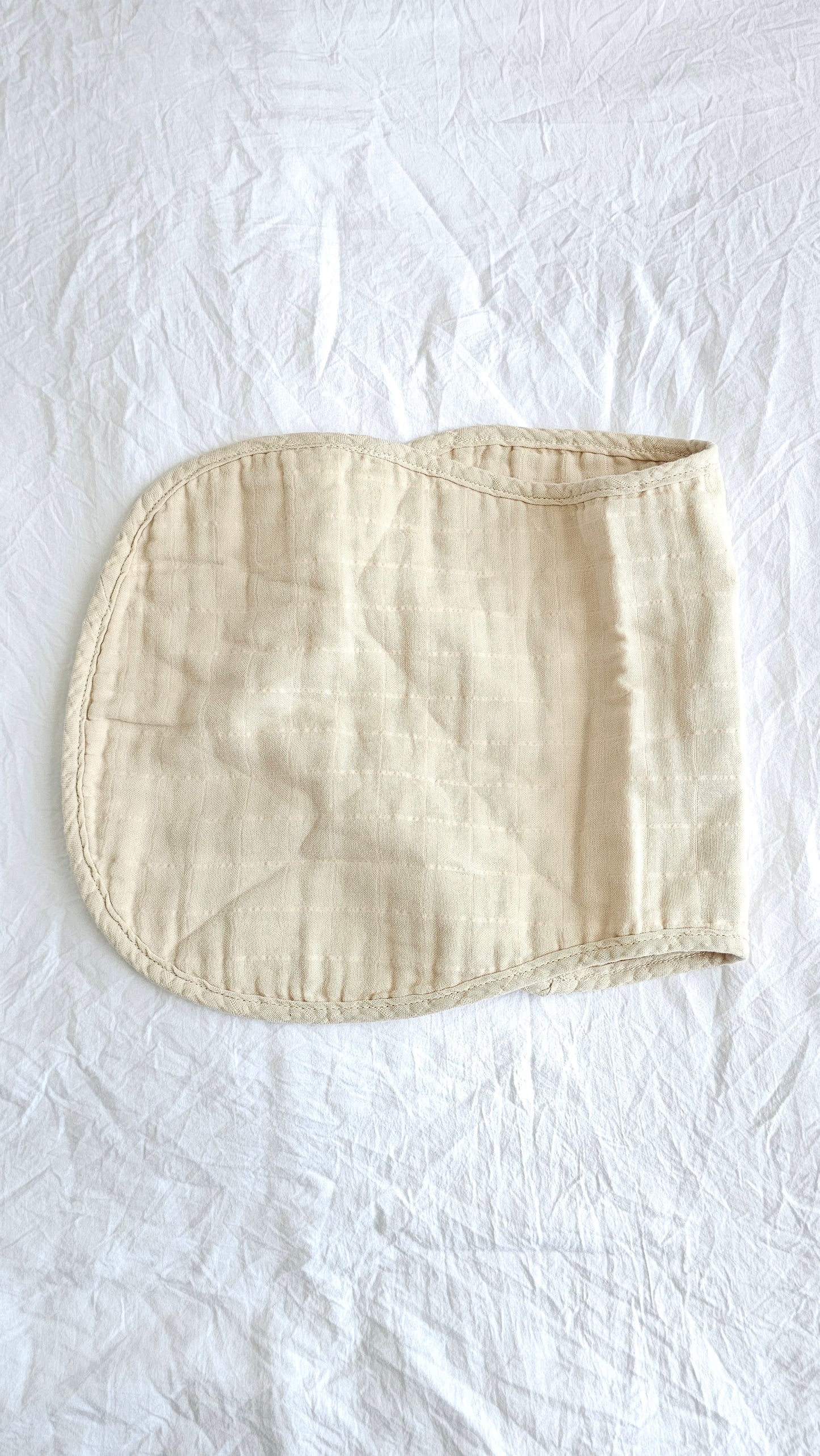 Alle Ana 100 percent cotton muslin burp cloth NZ