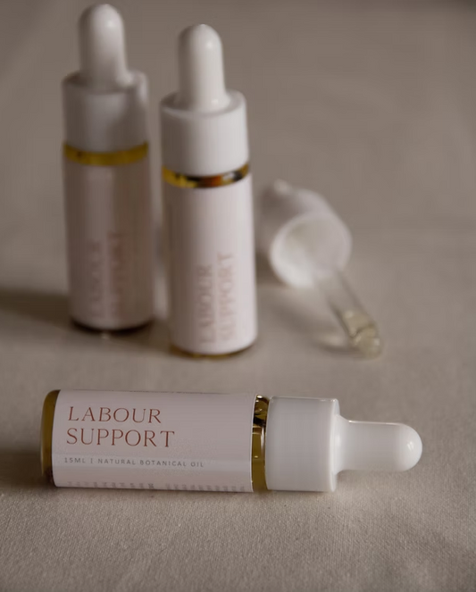 Labour support botanical massage oil 15ml