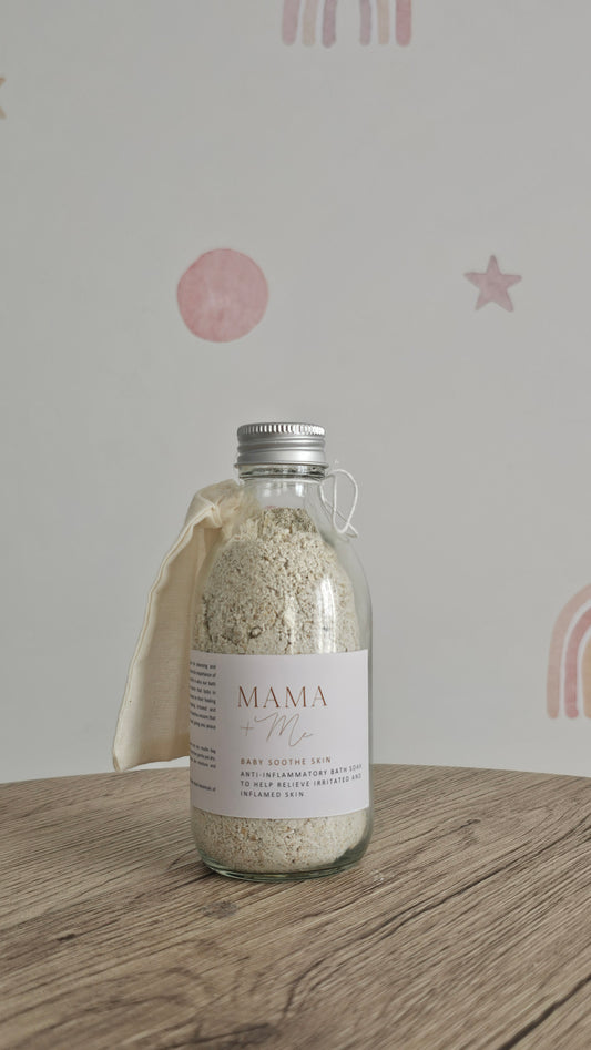 Mama and Me baby soothe soak for sensitive skin