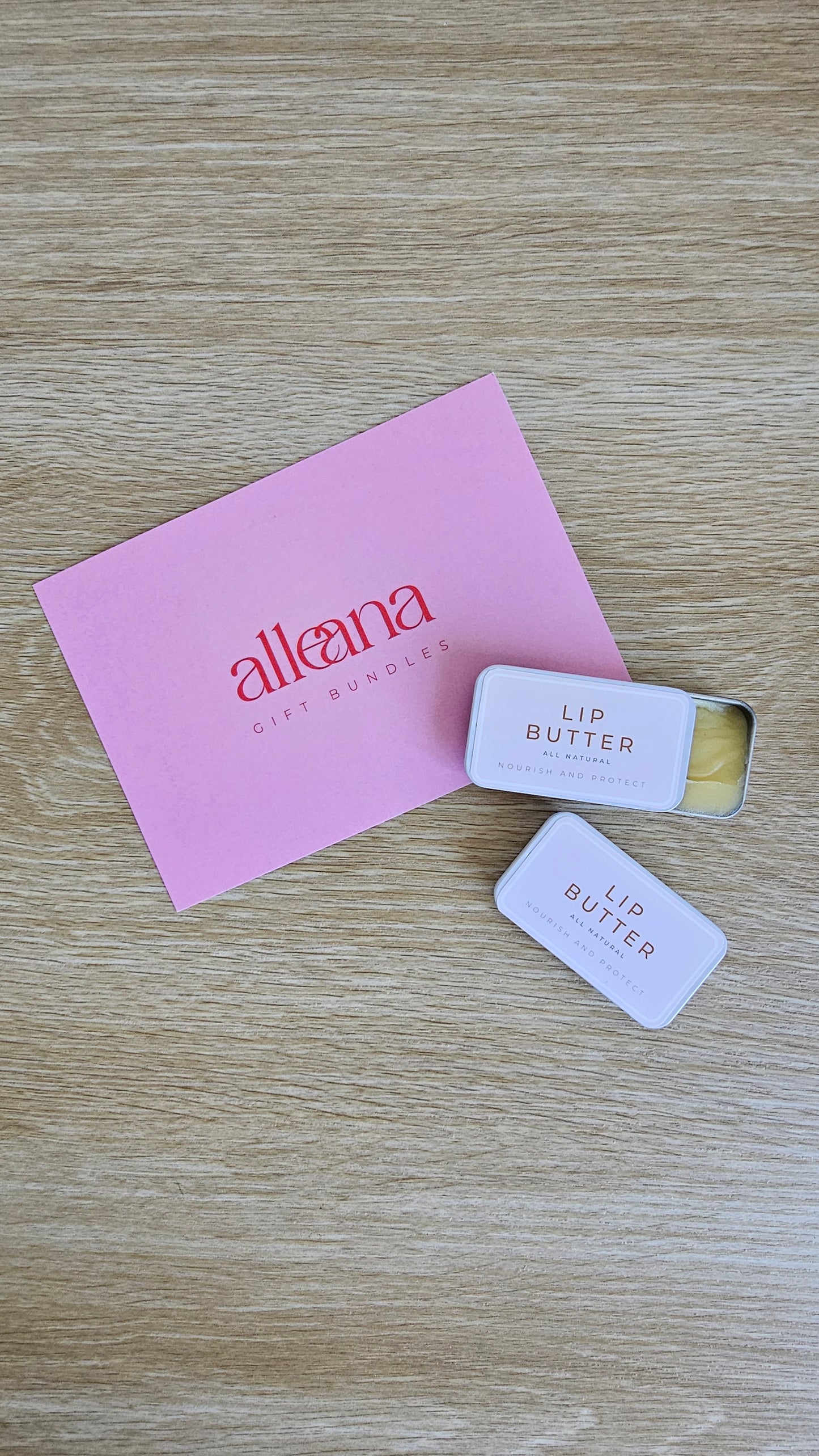 Mama and Me natural whipped lip butter for your hospital bag