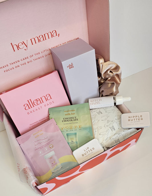 Alle Ana postpartum essentials bundle gift box