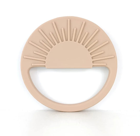 Alle Ana sun silicone teether in beige