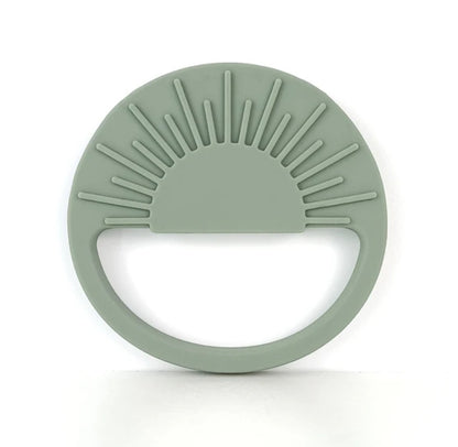 Alle Ana sun silicone teether in sage